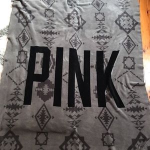 VS Pink throw blanket